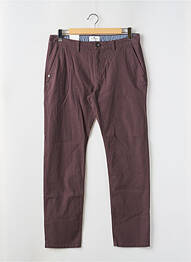 Pantalon chino poches taille normale marron TOM TAILOR homme