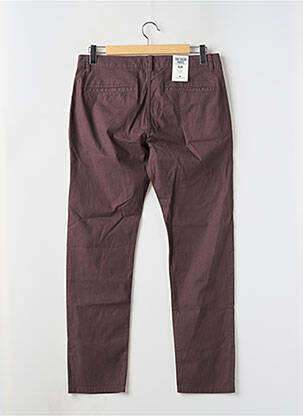 Pantalon chino poches taille normale marron TOM TAILOR homme