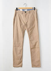 Pantalon chino marron TOM TAILOR pour homme seconde vue