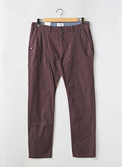 Pantalon chino marron TOM TAILOR pour homme seconde vue