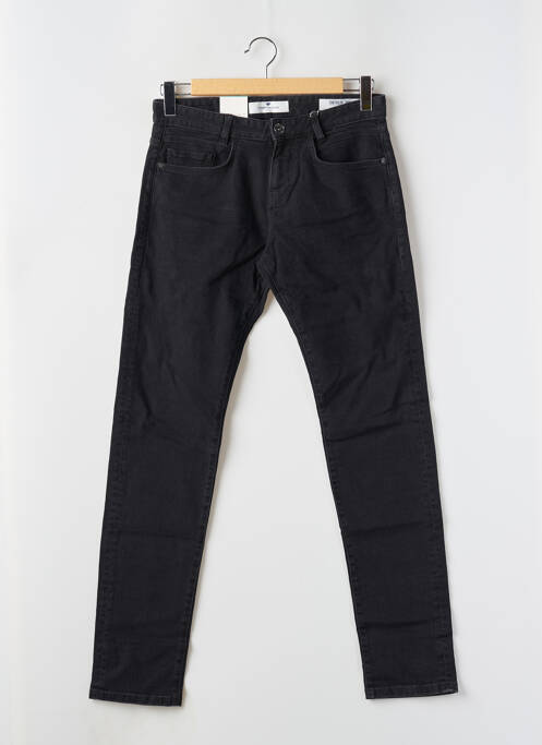 Jeans coupe slim stretch taille normale noir TOM TAILOR homme