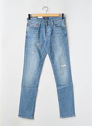 Jeans coupe slim tissage brut taille normale bleu JACK & JONES homme