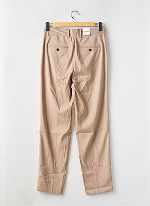 Pantalon chino poches taille normale beige JACK & JONES homme