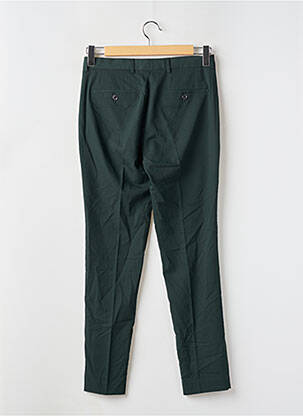 Pantalon slim fermeture zippée sous rabat boutonné taille normale vert JACK & JONES homme