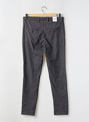 Pantalon chino tissage chiné taille normale gris JACK & JONES homme