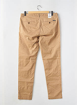 Pantalon chino poches taille normale marron MAISON SCOTCH homme