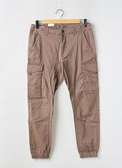 Pantalon cargo marron JACK & JONES pour homme seconde vue