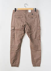 Pantalon cargo marron JACK & JONES pour homme seconde vue