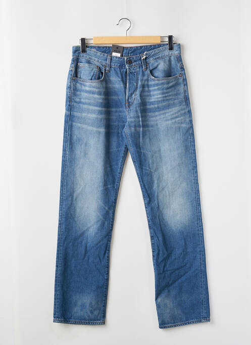Jeans coupe droite bleu G STAR pour homme