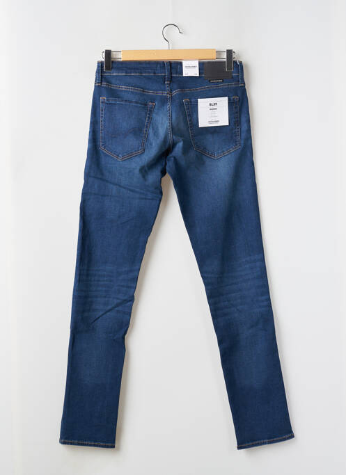 Jeans coupe slim bleu JACK & JONES pour homme