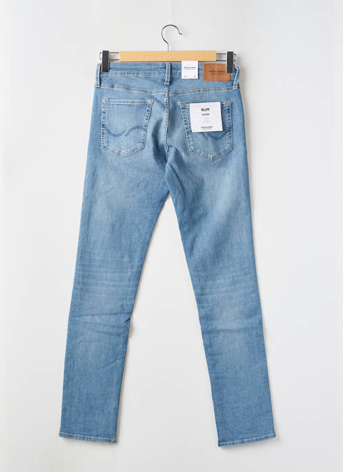 Jeans coupe slim bleu JACK & JONES pour homme