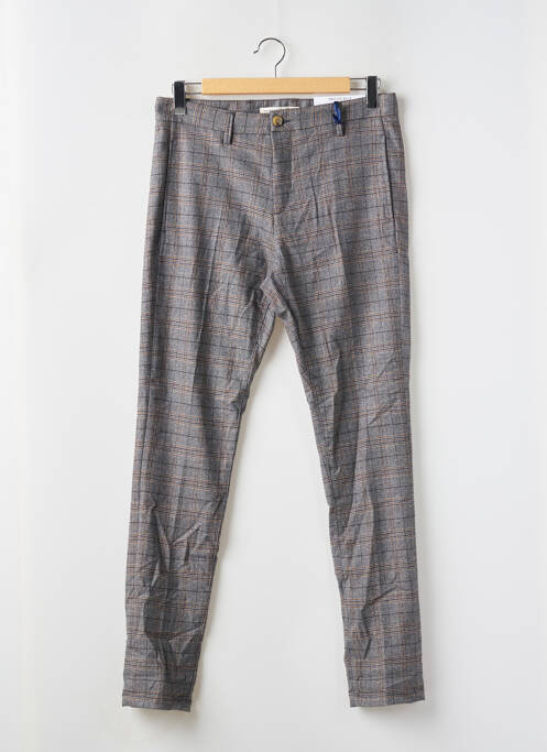 Pantalon chino gris PRIVATE BLUE pour homme