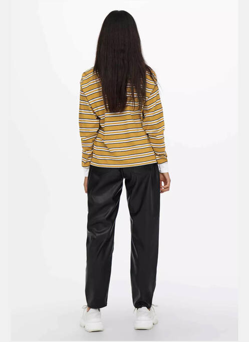 Polo jaune ONLY pour femme
