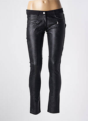 Pantalon slim poches noir ELSY GIRL femme