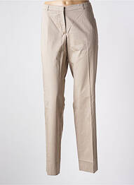 Pantalon chino fermeture zippée sous rabat avec crochet taille normale beige ESPRIT homme