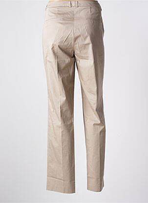 Pantalon chino fermeture zippée sous rabat avec crochet taille normale beige ESPRIT homme
