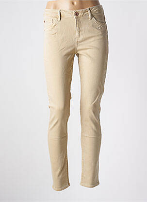 Pantalon slim poches beige GARCIA femme
