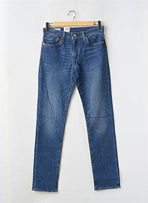Jeans coupe droite fermeture zippée sous rabat boutonné bleu LEVIS homme