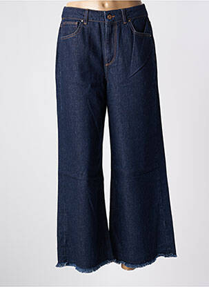 Jeans coupe large bleu ONLY pour femme