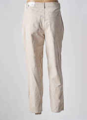 Pantalon droit beige ONLY pour femme seconde vue