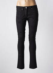 Pantalon slim noir ASTRID BLACK LABEL pour femme seconde vue