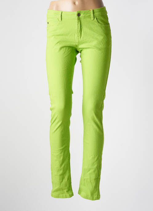 Pantalon slim vert FLAIR pour femme