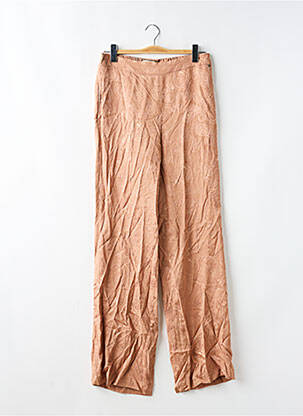 Pantalon droit taille élastique taille normale rose KOCCA femme