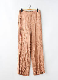 Pantalon droit taille élastique taille normale rose KOCCA femme