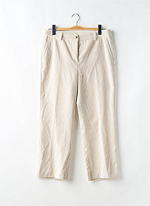 Pantalon 7/8 stretch taille normale beige KOCCA femme