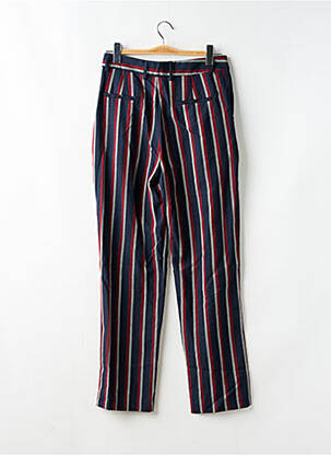 Pantalon droit coupe carotte taille haute bleu PEPE JEANS femme