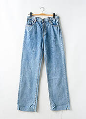 Jeans coupe droite bleu MANGO pour femme seconde vue