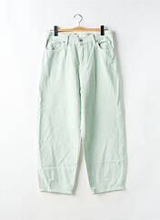 Jeans coupe large vert MANGO pour femme seconde vue