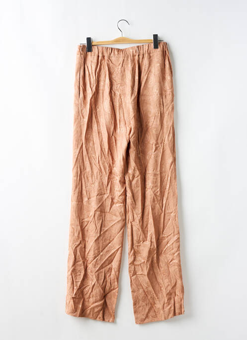 Pantalon droit taille élastique taille normale rose KOCCA femme