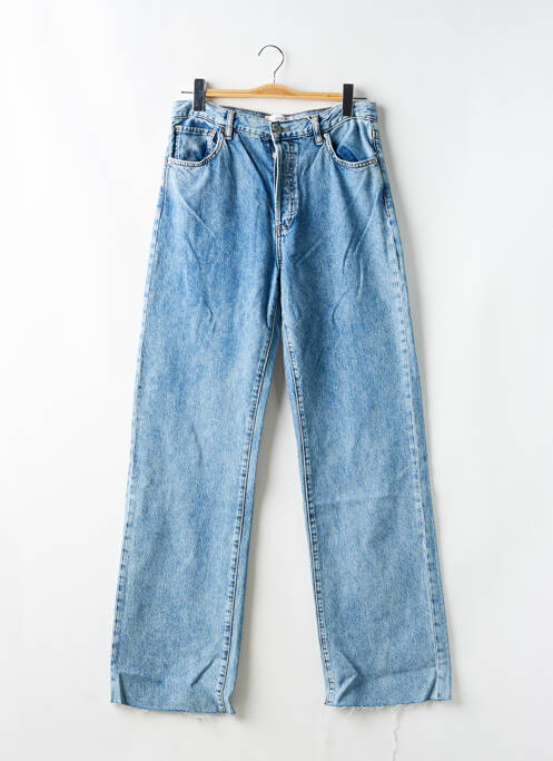 Jeans coupe droite bleu MANGO pour femme