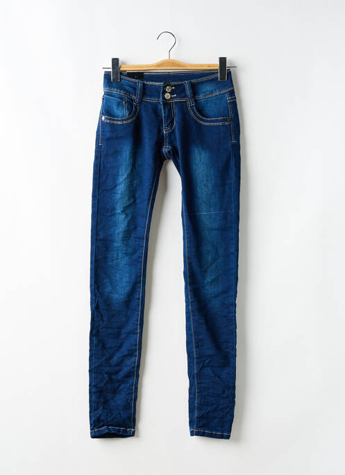 Jeans skinny bleu MADONNA pour femme
