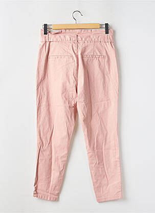 Pantalon 7/8 taille à pinces taille normale rose VERO MODA femme