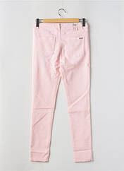 Jeans coupe slim rose TOXIK3 pour femme seconde vue