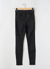 Pantalon slim noir VERO MODA pour femme seconde vue