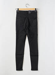 Pantalon slim noir VERO MODA pour femme seconde vue