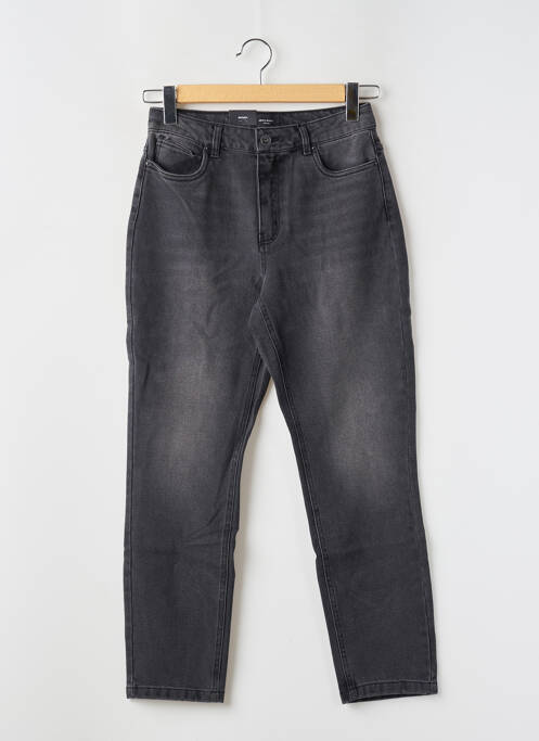 Jean coupe mom stretch taille haute gris VERO MODA femme