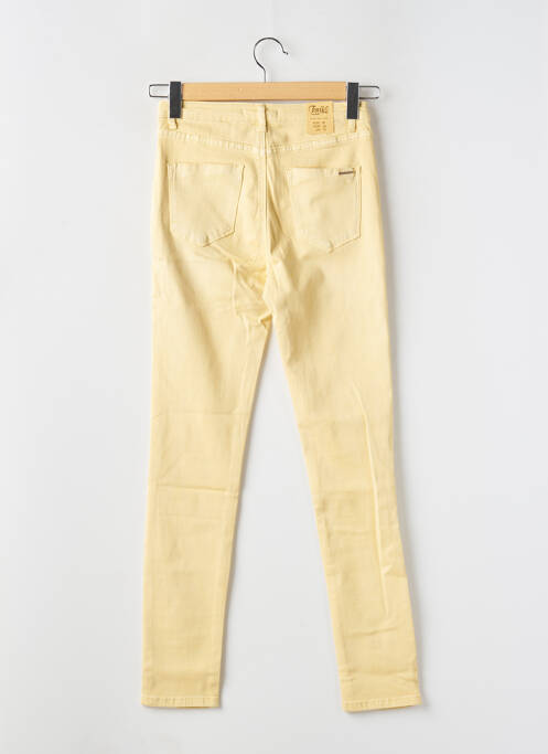 Jeans coupe slim jaune TOXIK3 pour femme