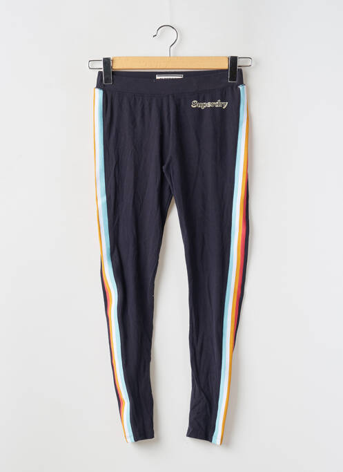 Legging bleu SUPERDRY pour femme