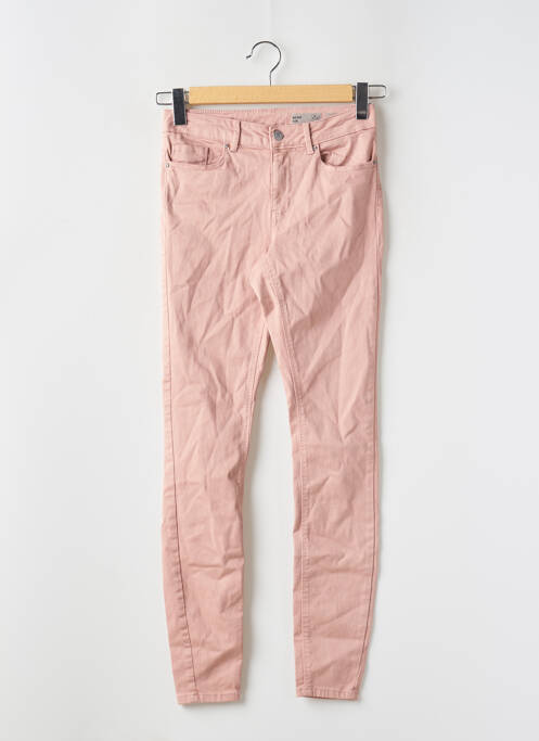 Pantalon slim rose VERO MODA pour femme
