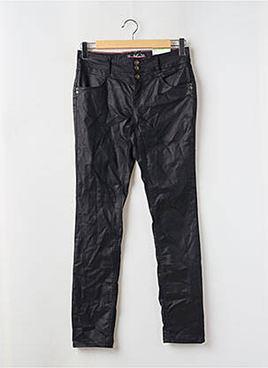 Pantalon slim taille basse taille basse noir STREET ONE femme