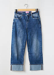 Jeans coupe droite stretch taille normale bleu STREET ONE femme