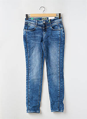 Jeans coupe slim stretch taille basse bleu STREET ONE femme