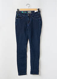 Jeans coupe slim tissage brut taille normale bleu STREET ONE femme