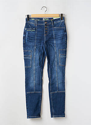 Jeans coupe slim stretch taille normale bleu STREET ONE femme