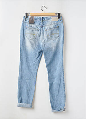 Jeans coupe slim effet usé délavé taille basse bleu STREET ONE femme