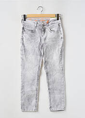Jeans coupe slim gris STREET ONE pour femme seconde vue